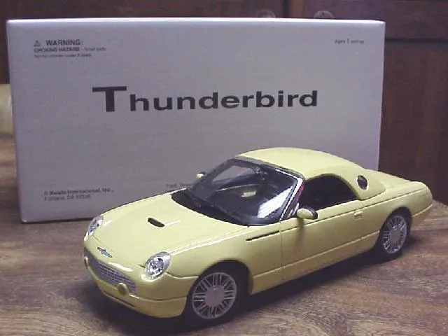 47525 2002 ford thunderbird diecast exterior