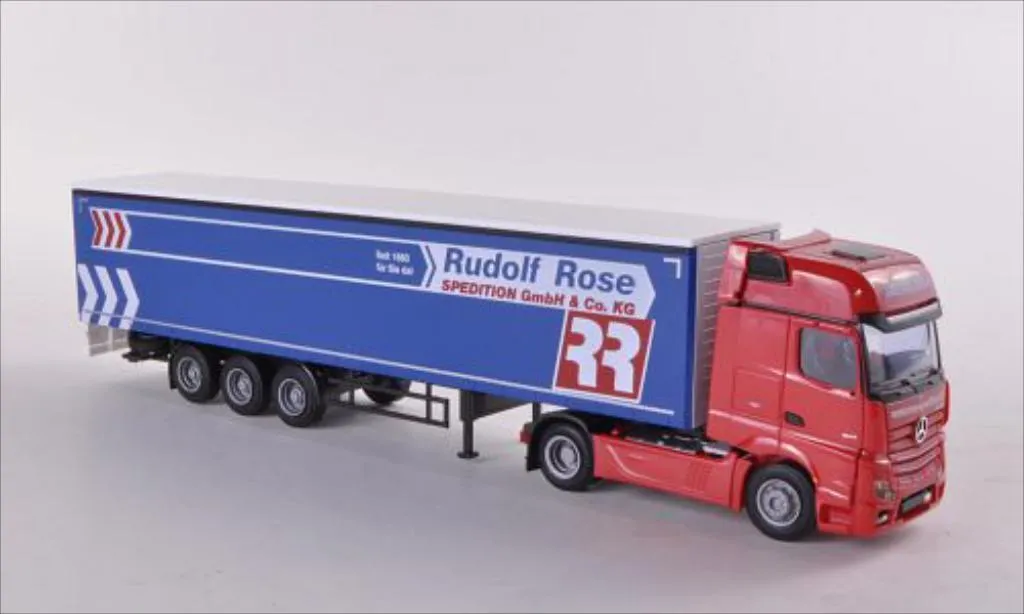 47561 diecast mercedes renntransporter movable parts