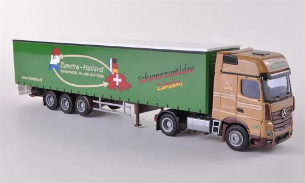 47561 mercedes renntransporter diecast high quality materials
