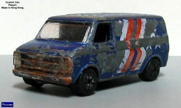 47565 diecast van detailing