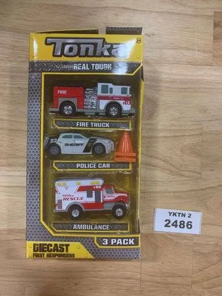 47601 tonka diecast police car