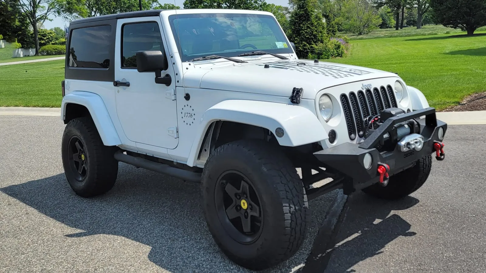 47616 jeep wrangler diecast display
