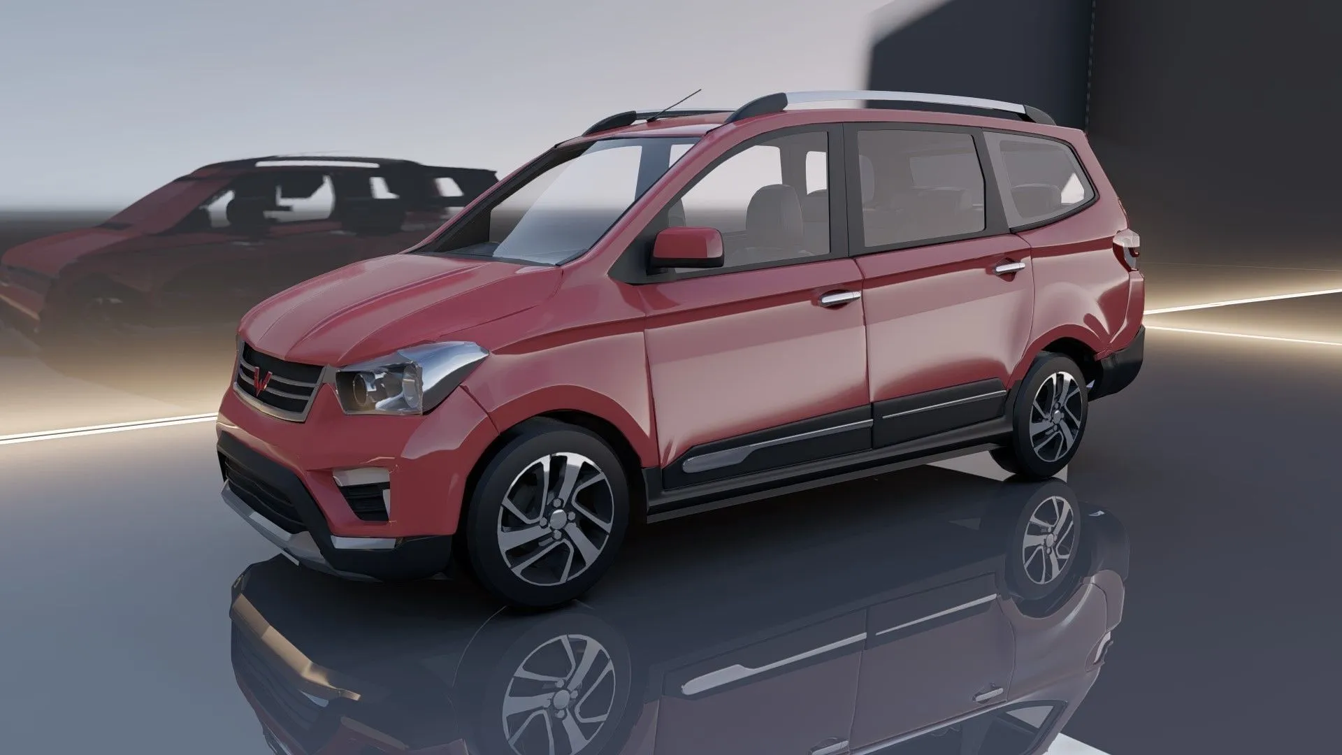 47633 diecast wuling confero door