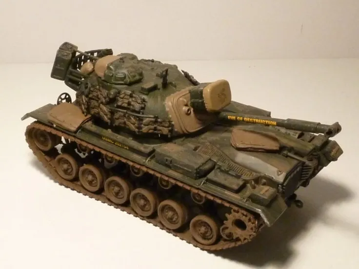 47650 metal diecast tank