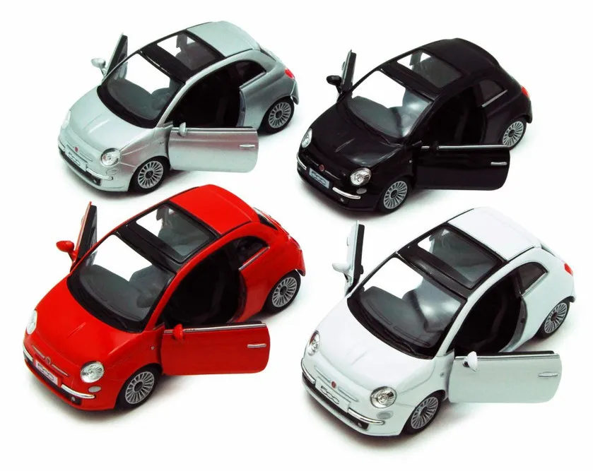 47660 fiat 500 diecast model scales