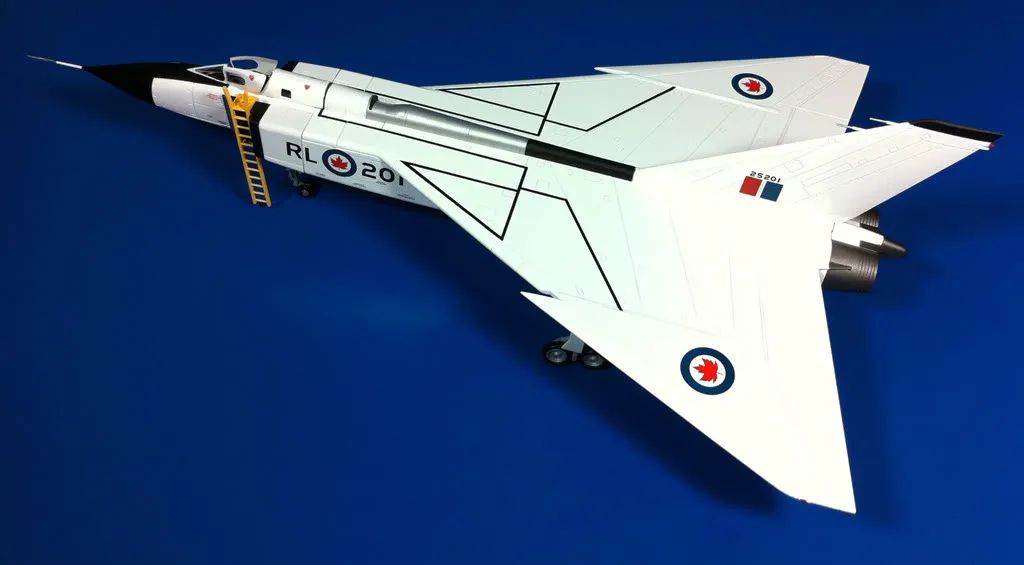 47665 avro arrow diecast scale