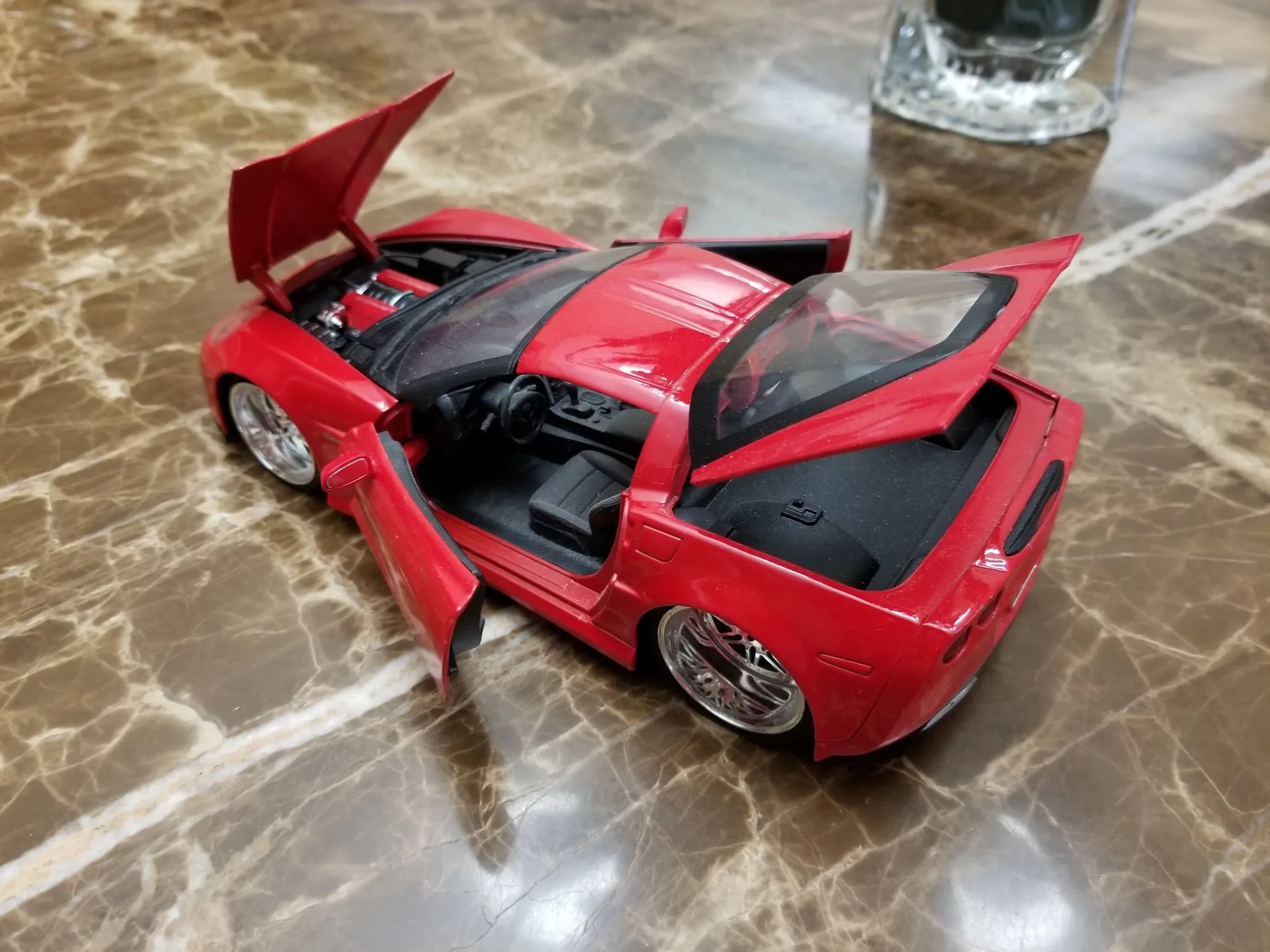 47676 diecast z06 model scale