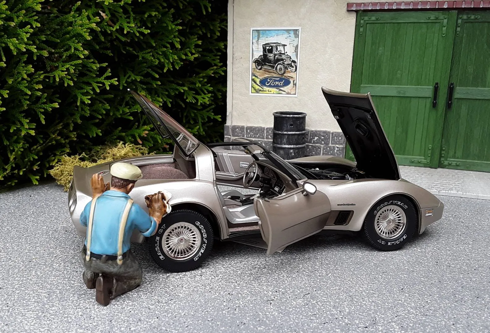 47679 1967 corvette diecast