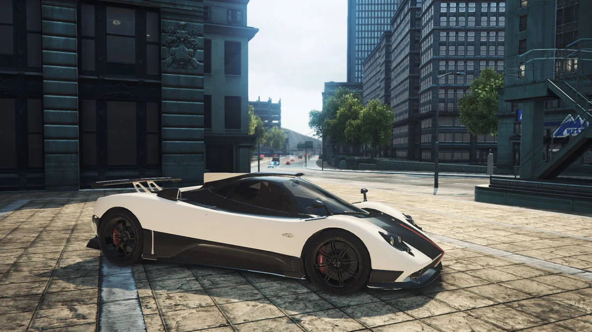 47694 pagani zonda cinque engine replica