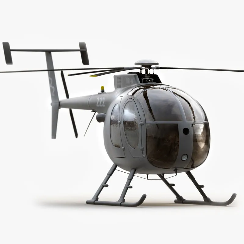 47695 md 500 diecast helicopter model 2