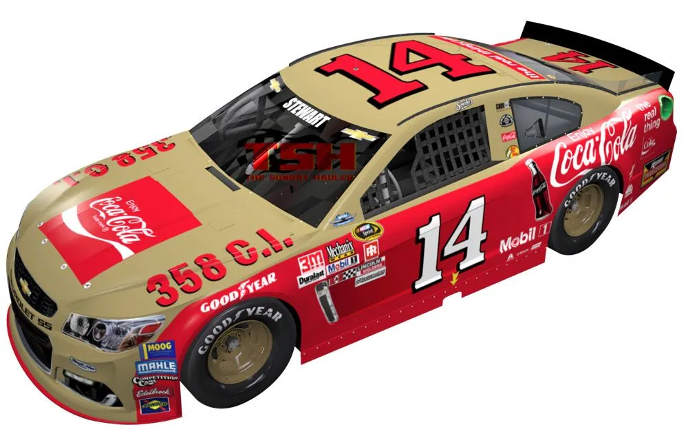 47726 tony stewart 2016 diecast mobil 1