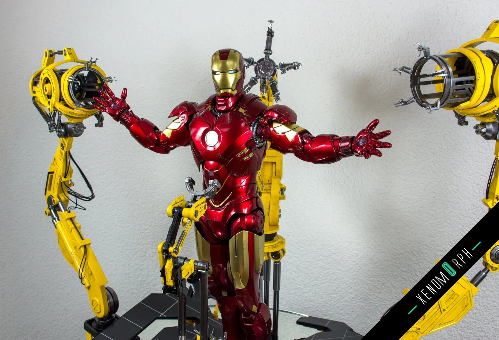 47729 hot toys iron man iv diecast pose