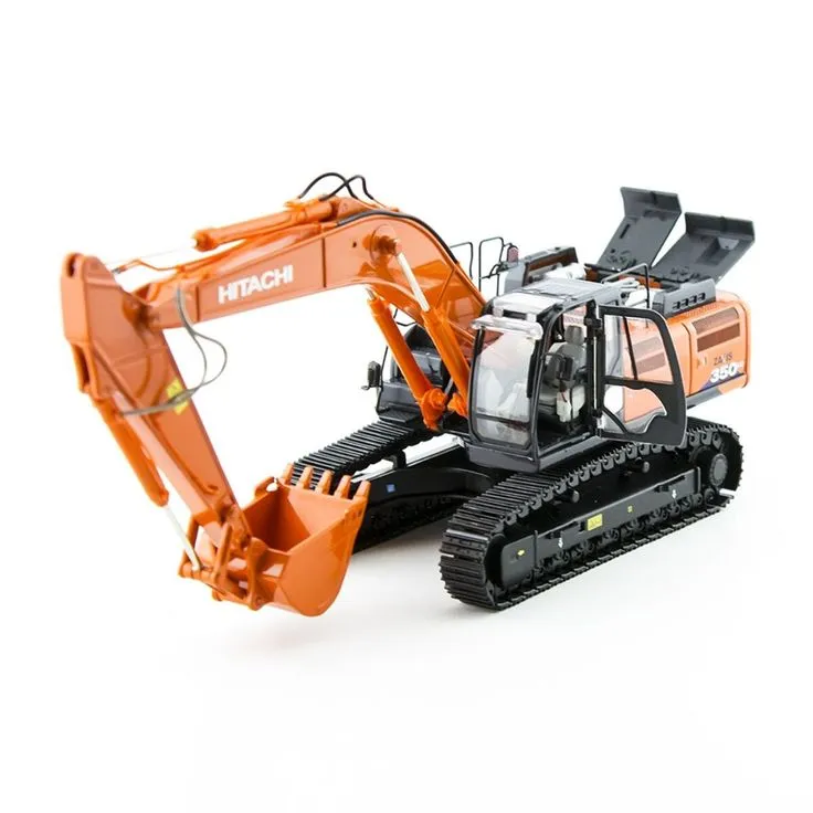 47739 hitachi diecast model excavator