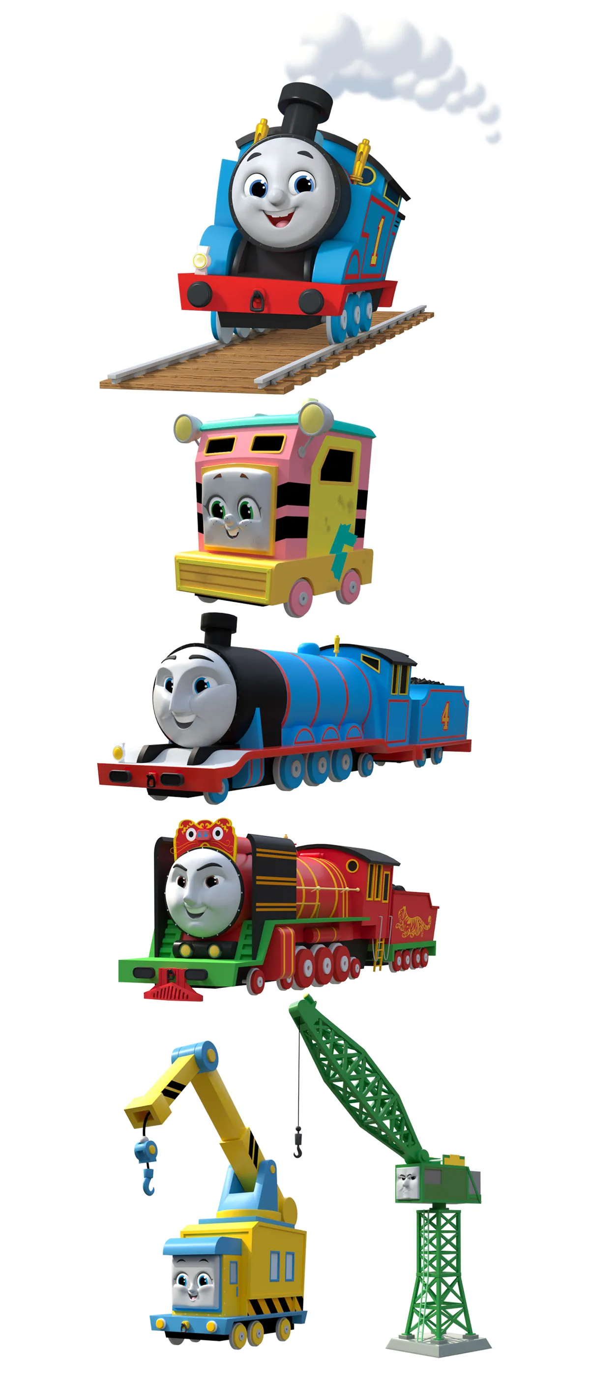 47740 thomas the tank engine diecast characters