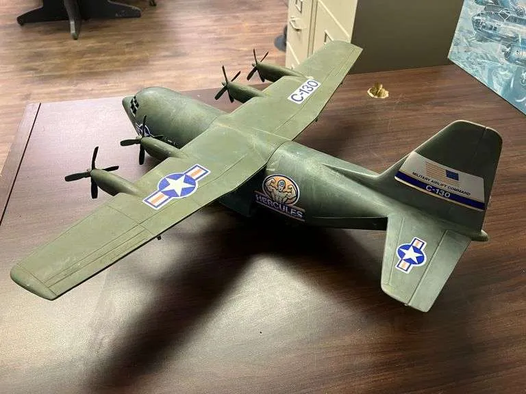 47750 diecast airplane model cleaning