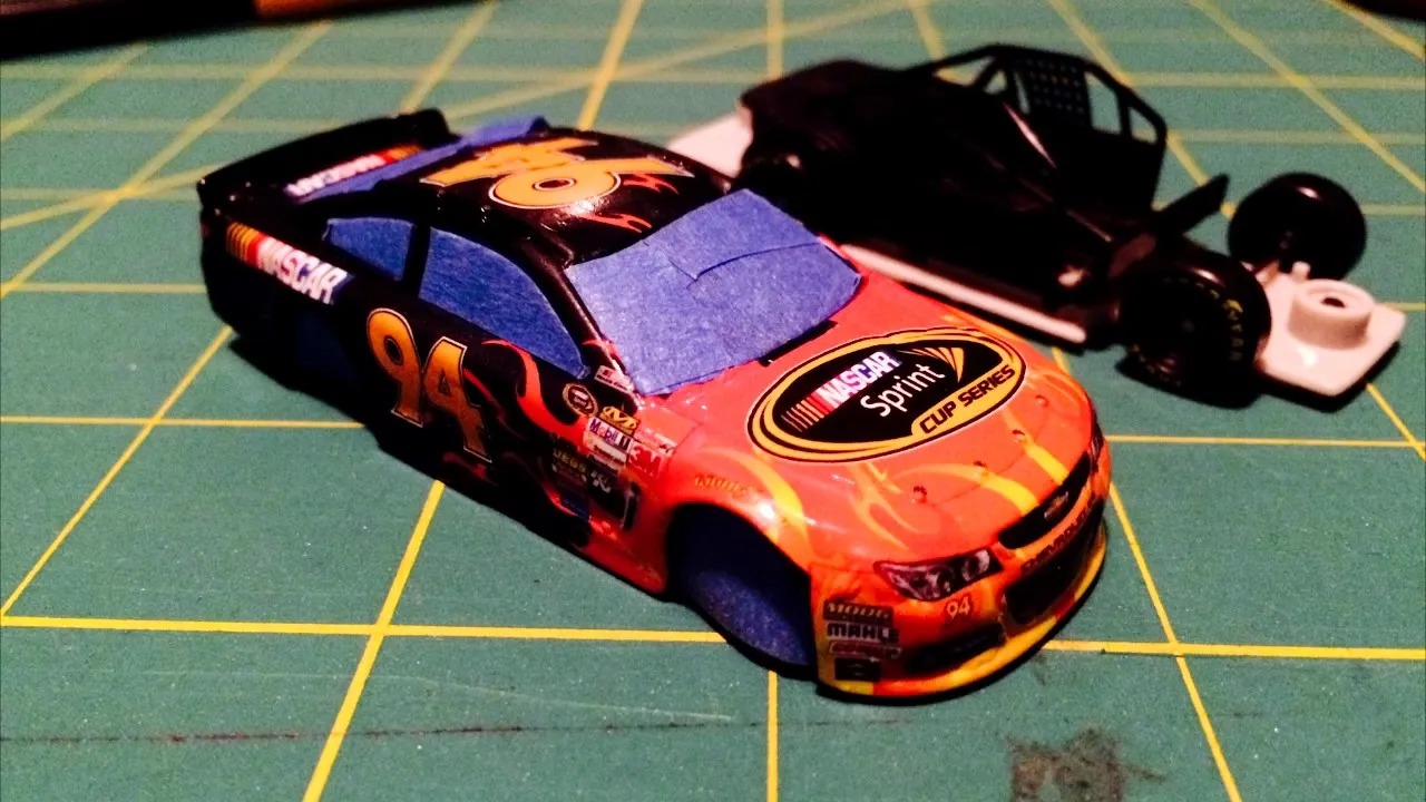 47757 custom nascar diecast detailing