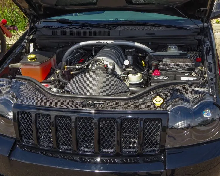 47766 jeep srt diecast model engine