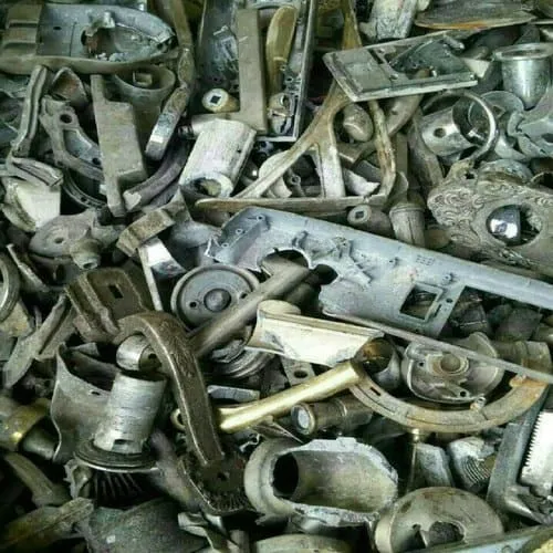 47791 zinc diecast scrap pile