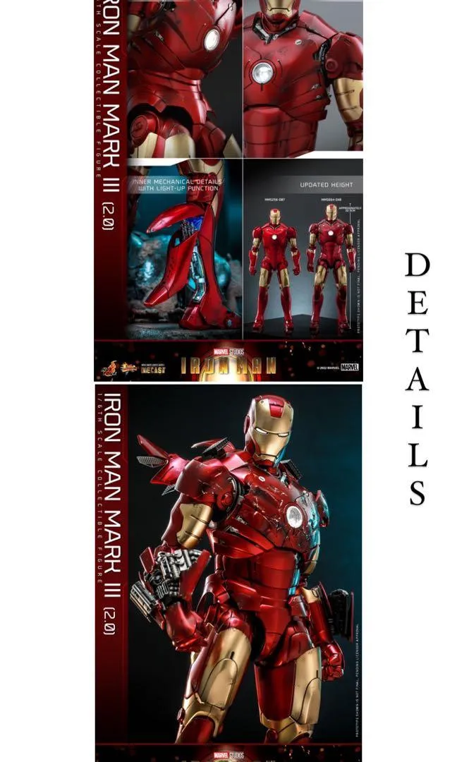 47815 hot toys iron man mark 3 diecast review 6